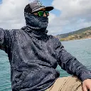AFTCO Reaper Technical Sweatshirt - Naval Storm Camo 7.webp