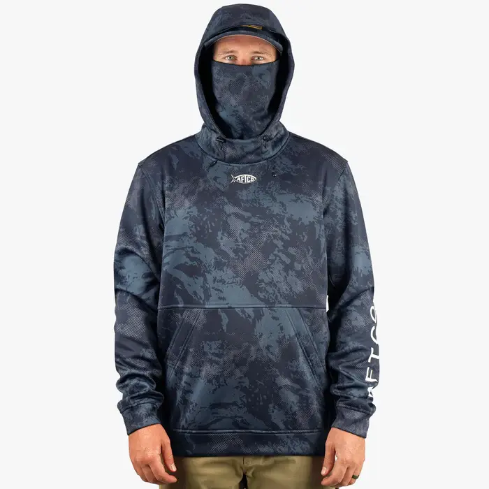 AFTCO Reaper Technical Sweatshirt - Naval Storm Camo 2.webp
