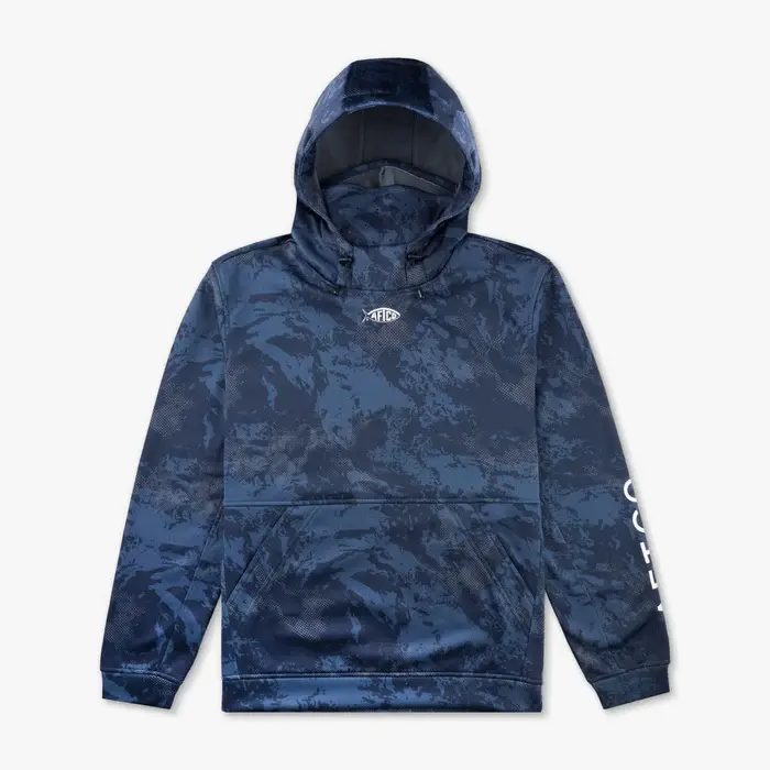 AFTCO Reaper Technical Sweatshirt - Naval Storm Camo 1.webp