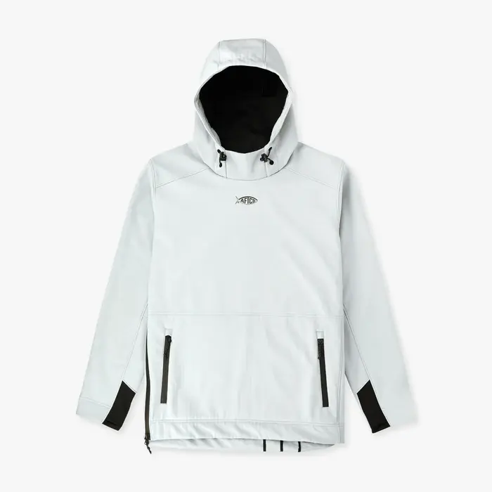 AFTCO Reaper Windproof Pullover Softshell - Harbor Gray 1.webp