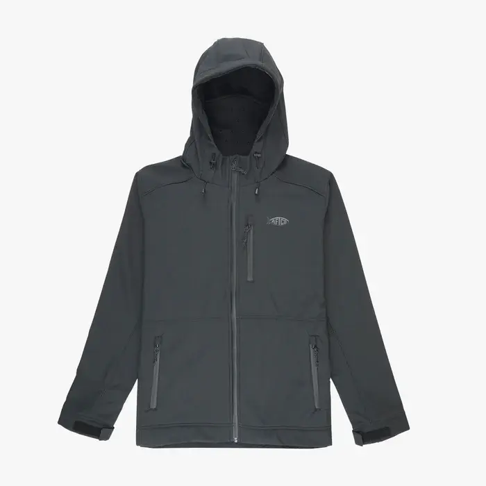 AFTCO Reaper Windproof ZIP UP Jacket - Black 1.webp