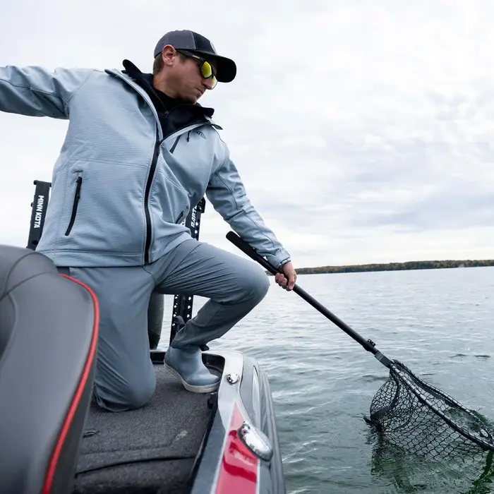 AFTCO Reaper Windproof ZIP UP Jacket - Harbor Gray 12.webp
