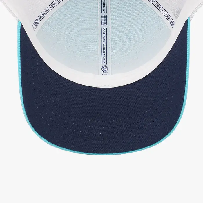 AFTCO Escape Trucker Hat - Aqua 6.webp