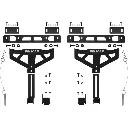 XBEDMT001A Cross-Bed Mount (Universal) 1.webp