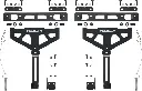 XBEDMT001B Cross-Bed Mount (Toyota Deck Rail) 1.webp