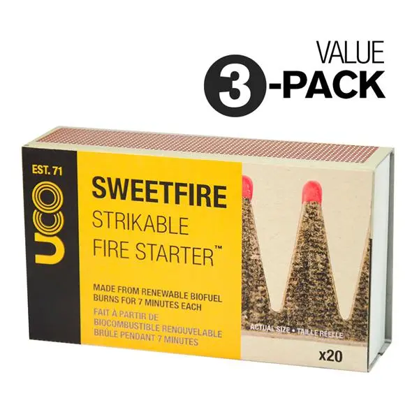 UCO Corporation Sweetfire Strikeable Fire Starter (20pk) 2