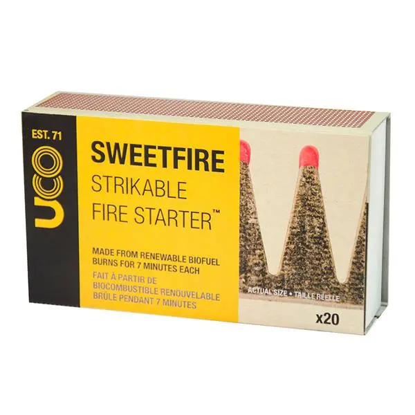 UCO Corporation Sweetfire Strikeable Fire Starter (20pk) 4