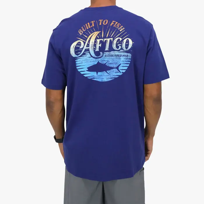 AFTCO ALKALINE SS T-SHIRT - STORM BLUE 2.webp