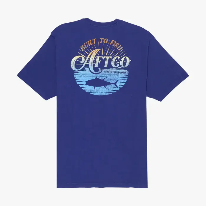 AFTCO ALKALINE SS T-SHIRT - STORM BLUE 1.webp
