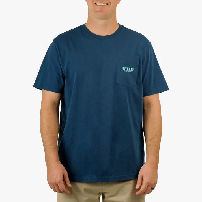 AFTCO Dreamer SS T-Shirt - Naval 3.webp