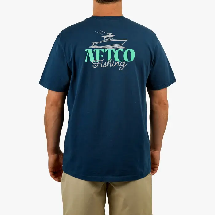 AFTCO Dreamer SS T-Shirt - Naval 2.webp