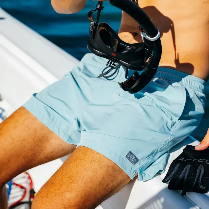 AFTCO Strike Swim Shorts - Air Force Blue 5.webp