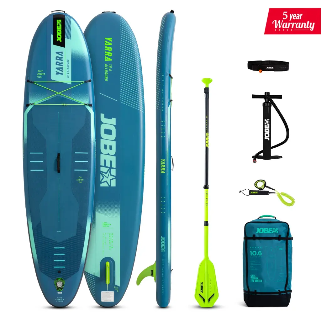 Aero Yarra SUP Board 10.6 Package Steel Blue 3.webp