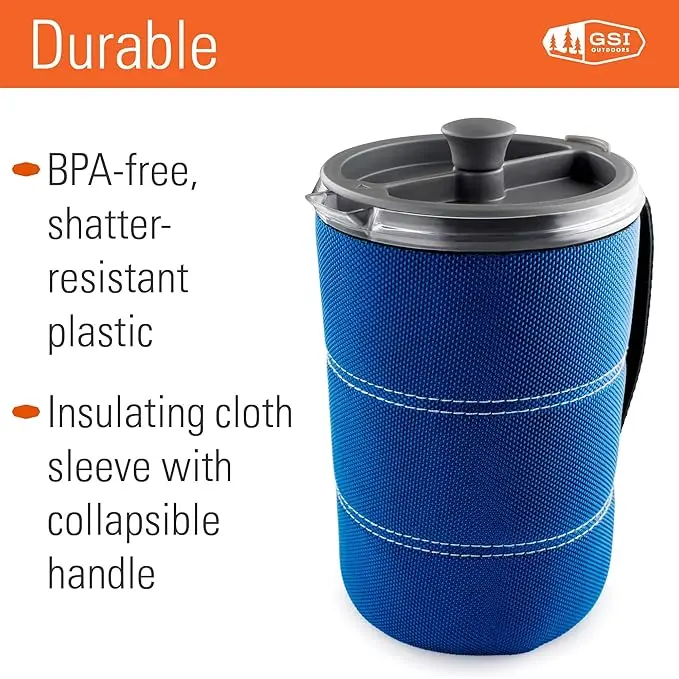 GSI Outdoors 30 fl. oz. JavaPress - Blue 4.webp