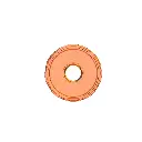 KC HILITES  CYCLONE V2 LENS REPLACEMENT EA  AMBER 1