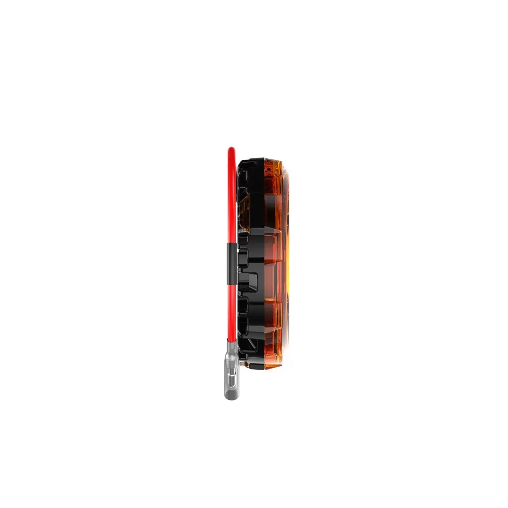KC HILITES  UNIVERSAL CYCLONE V2 LED LIGHT EA - AMBER (600 LUMENS) 2