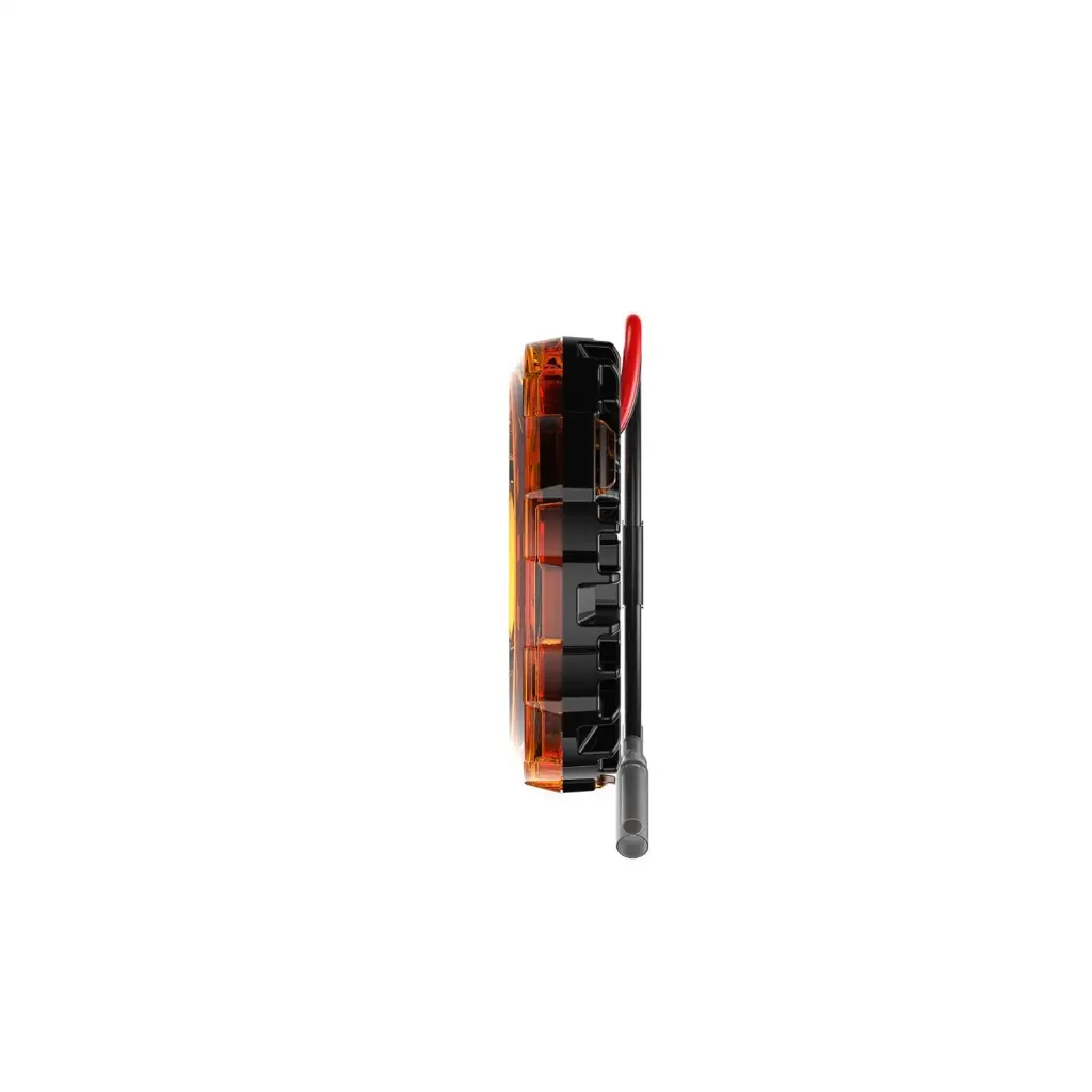 KC HILITES  UNIVERSAL CYCLONE V2 LED LIGHT EA - AMBER (600 LUMENS) 3