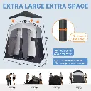 KingCamp Double Room Camping Shower Tent MARASUSA Q Ⅱ KT2417 5