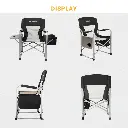 KingCamp Folding Chair with Cooler Bag and Side Table KC3977 5