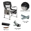 KingCamp Folding Chair with Cooler Bag and Side Table KC3977 4