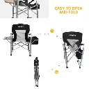 KingCamp Folding Chair with Cooler Bag and Side Table KC3977 6