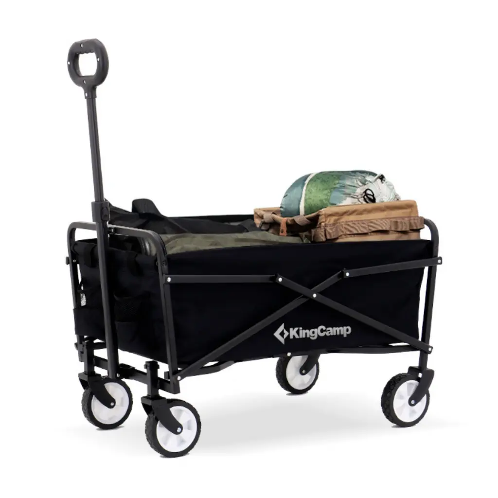 KingCamp Folding Trolly Cart QUARTZ WAGON KC2460 - Black 2