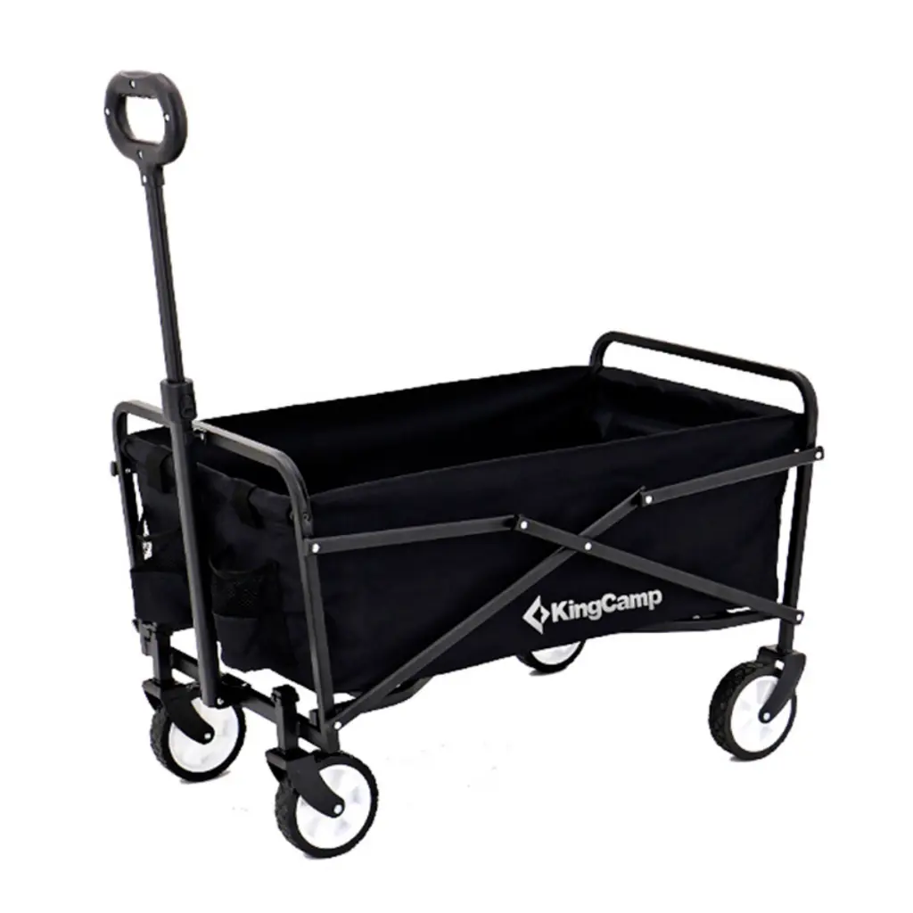 KingCamp Folding Trolly Cart QUARTZ WAGON KC2460 - Black 1