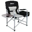 KingCamp HD FOLDING DIRECTOR CHAIR BLACKMEDIUMGREY KC1904 1