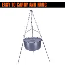 KingCamp Hard-Anodized Aluminum Cookware Set of 3 - Climber IIII KP3913 5