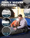 KingCamp OXYGEN 250D Sleeping Bag with Pillows KS3143  6
