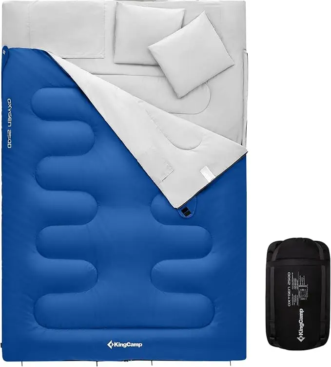 KingCamp OXYGEN 250D Sleeping Bag with Pillows KS3143 2