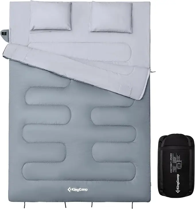 KingCamp OXYGEN 250D Sleeping Bag with Pillows KS3143 3