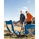 KingCamp PORTABLE High SLING CHAIR - Cyan 6