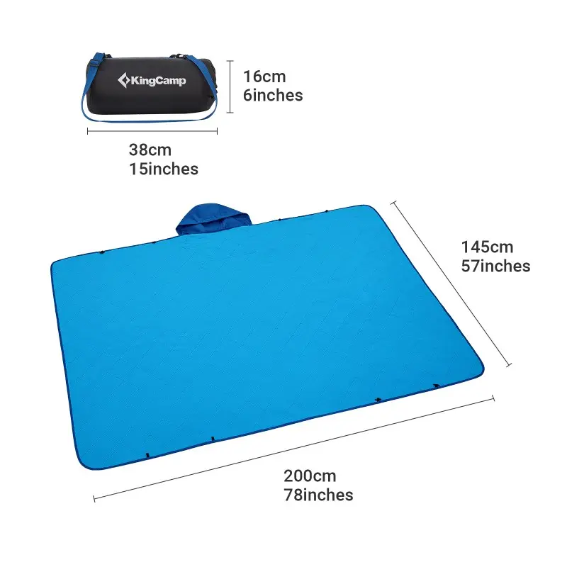 kingcamp-multipurpose-raincoat-blanket-blue-kp2101 3