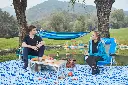 KingCamp Picnic Blanket Waterproof  Sand Free Blue KP2004 6
