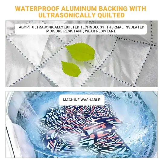 KingCamp Picnic Blanket Waterproof  Sand Free Blue KP2004  4