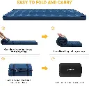 KingCamp Thick 3D Self-Inflating Camping Pad Navy KM2101 8.webp