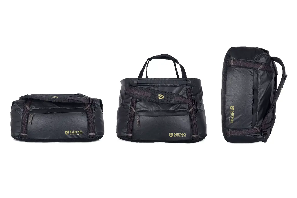 NEMO  DOUBLE HAUL CONVERTIBLE DUFFEL 55L (BLACK) 4.webp