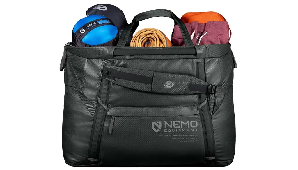 NEMO  DOUBLE HAUL CONVERTIBLE DUFFEL 70L (BLACK) 5