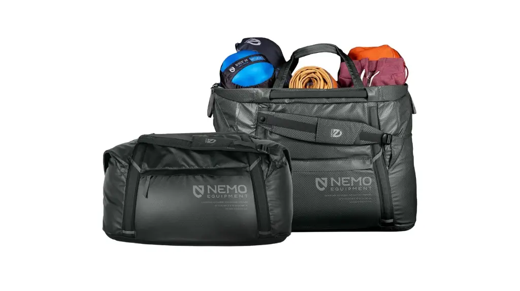 NEMO  DOUBLE HAUL CONVERTIBLE DUFFEL 70L (BLACK) 6