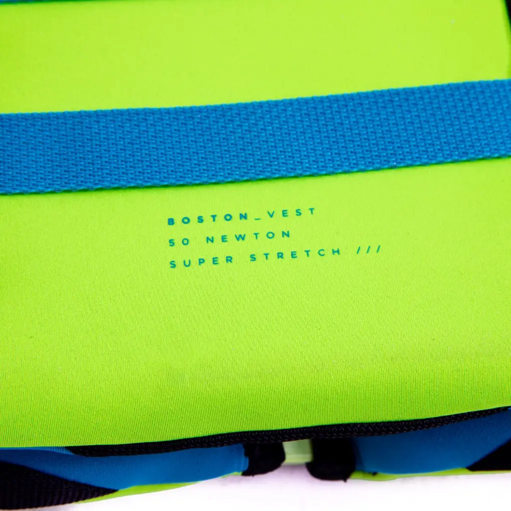 Neoprene Vest Youth Lime Green 4.webp