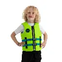 Neoprene Vest Youth Lime Green1.webp