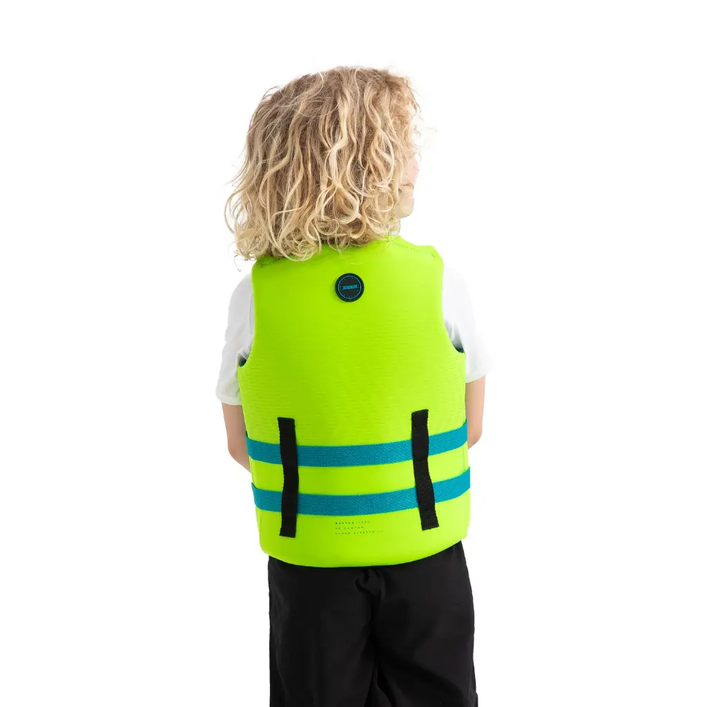 Neoprene Vest Youth Lime Green 2.webp