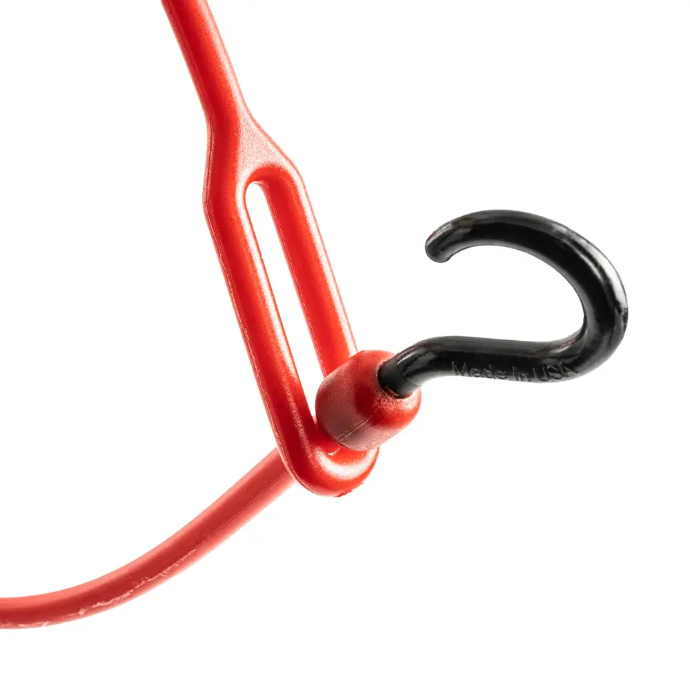PERFECT BUNGEE  30 EASY STRETCH LOOP END CORD - RED