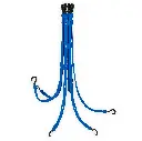 PERFECT BUNGEE  36 ADJUSTABLE FLEX-WEB  BLUE