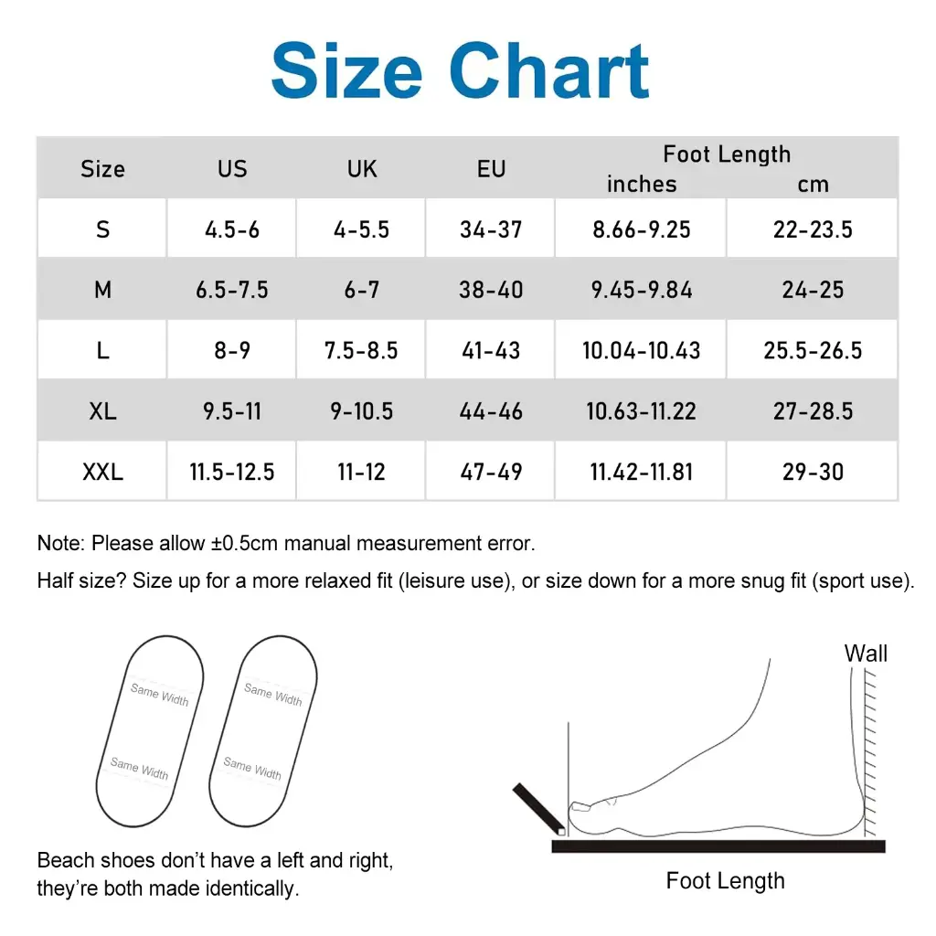 RANDY SUN Quick Dry Beach Socks - NON SLIP SSX0003