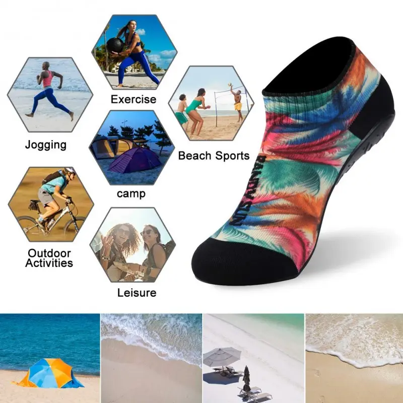 RANDY SUN Quick Dry Beach Socks - NON SLIP SSX0004