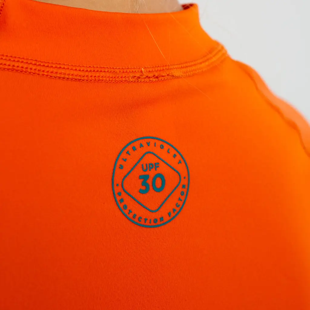 RASH GUARD LONGSLEEVE YOUTH FIRE ORANGE 2.webp