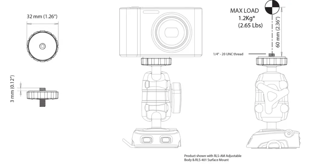 ROKK 14 Camera Plate
