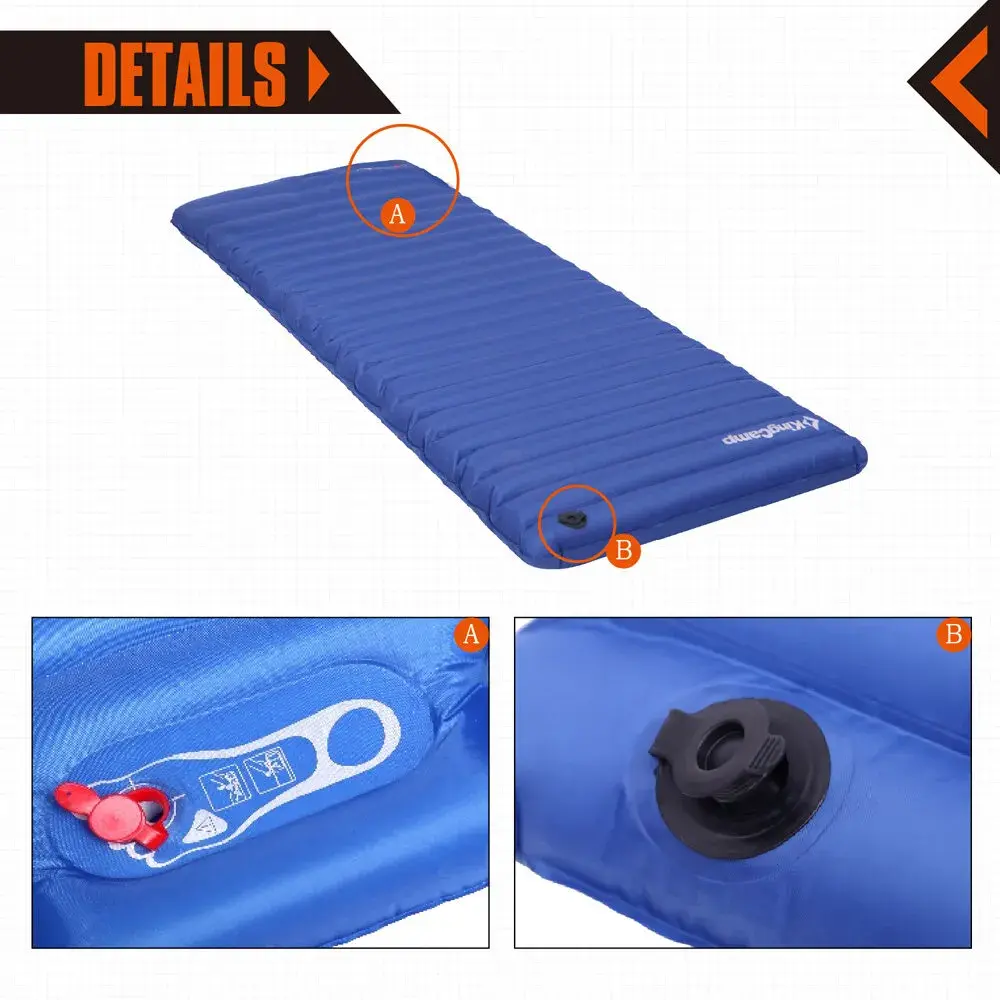 KingCamp INTERNAL PUMP AIRBED DOUBLE KM3589